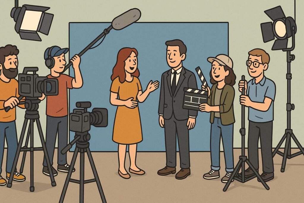fil set cartoon xil rowe media film set